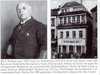 Jakob Abraham aus der Synagoge in der Arzheimer Hauptstraße